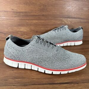 COLE HAAN ZEROGRAND STITCHLITE Wingtips Knit Sneakers Men’s Size 13 Shoes